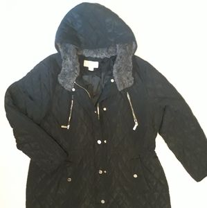 Black Coat MK plus size